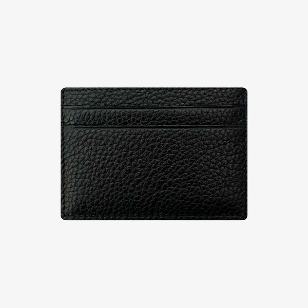 Leather Card Holder - Black