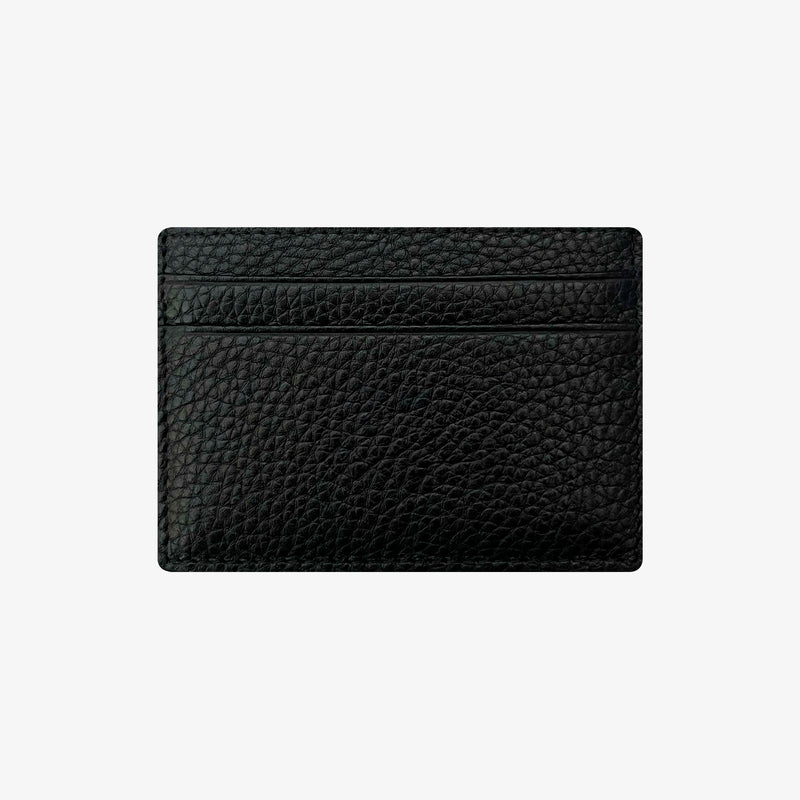 Leather Card Holder - Black